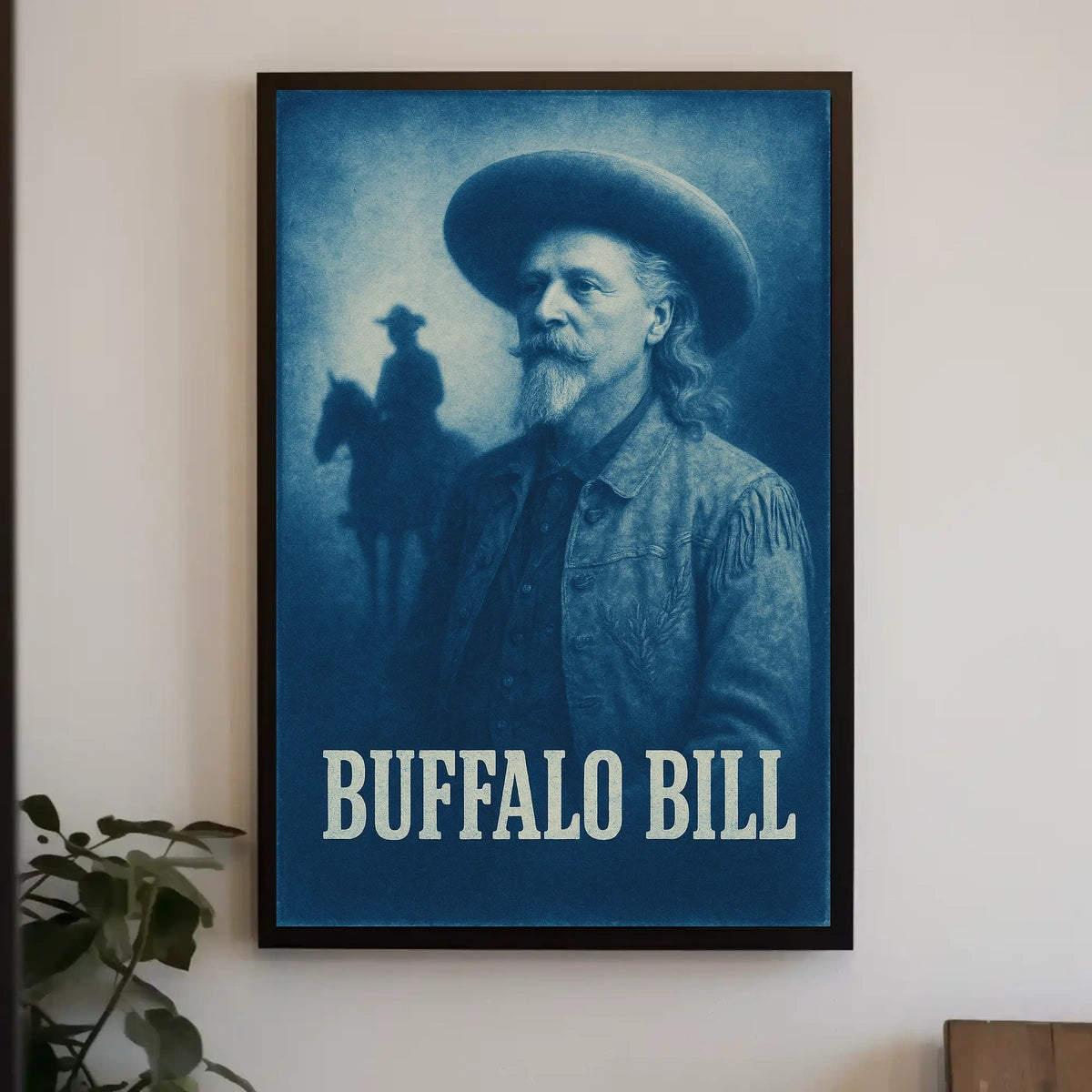 Buffalo Bill Western Cowboy Cultural or Heritage Poster