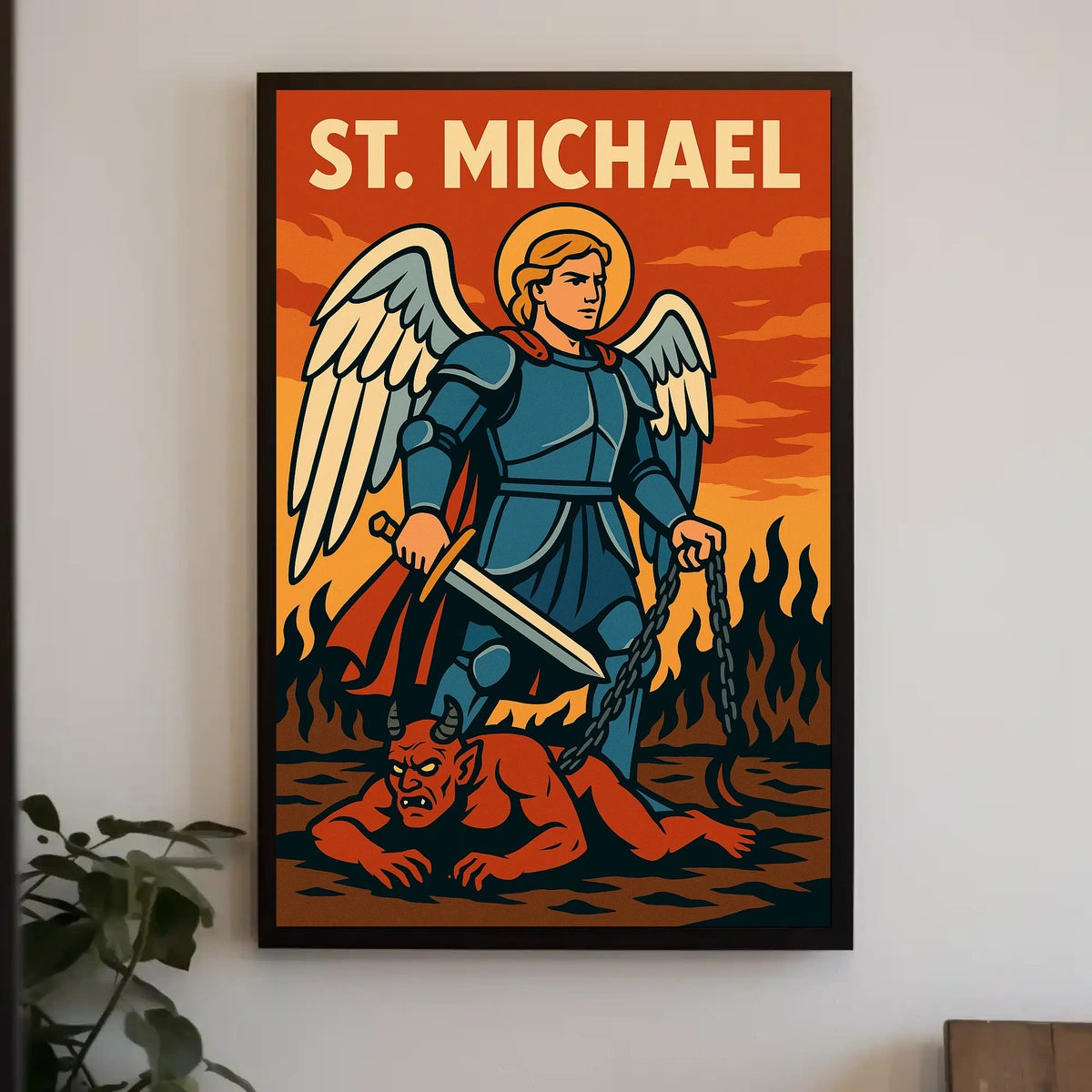 St. Michael The Archangel Poster