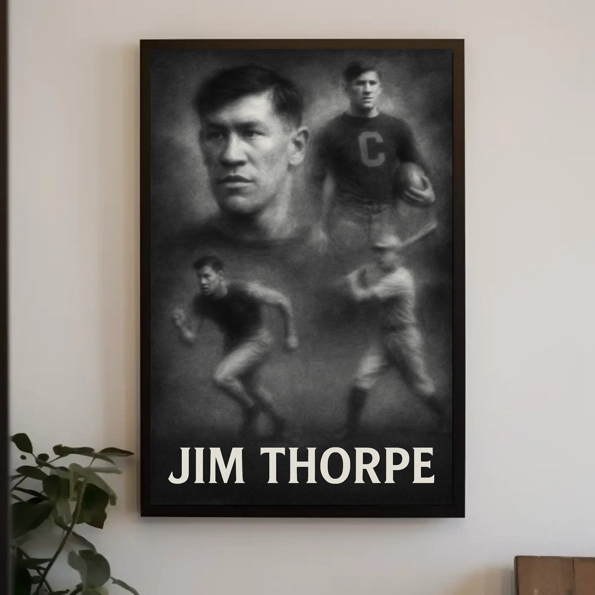 Jim Thorpe Athletic Legend Poster