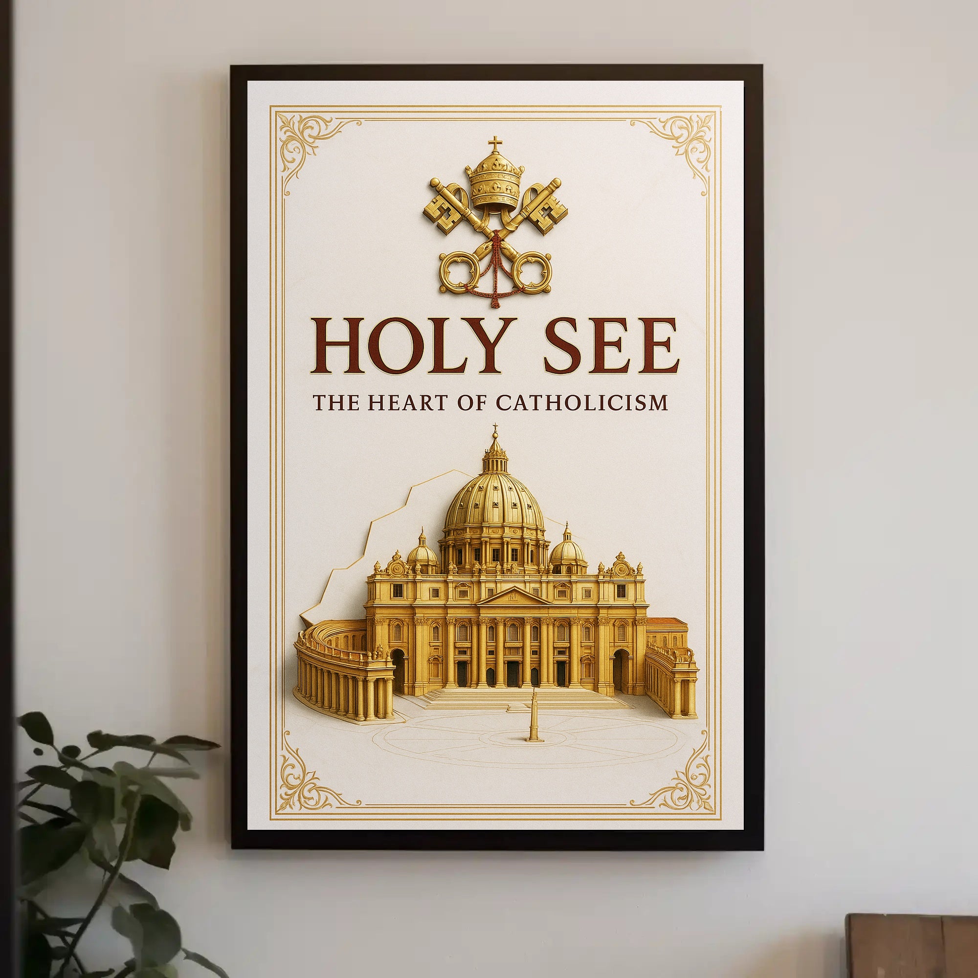 Holy See The Heart of Catholicism Poster PosterGoat