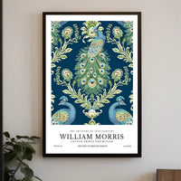 William Morris Cotton Prints Exhibition Poster