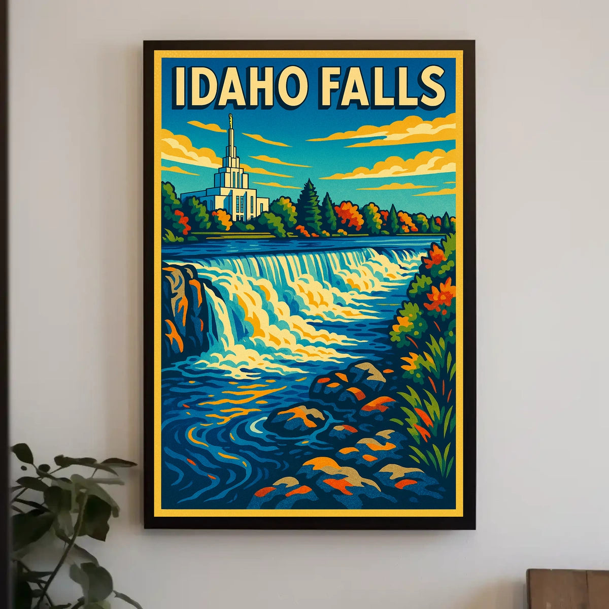 Idaho Falls Scenic Poster