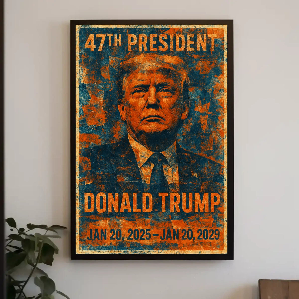 Resolute Vision Donald Trump Poster