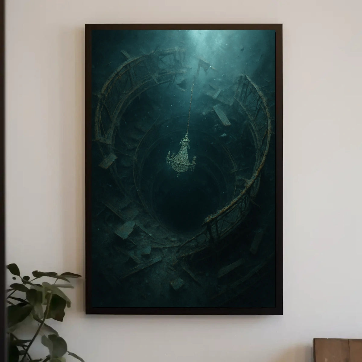 Underwater Elegance Poster