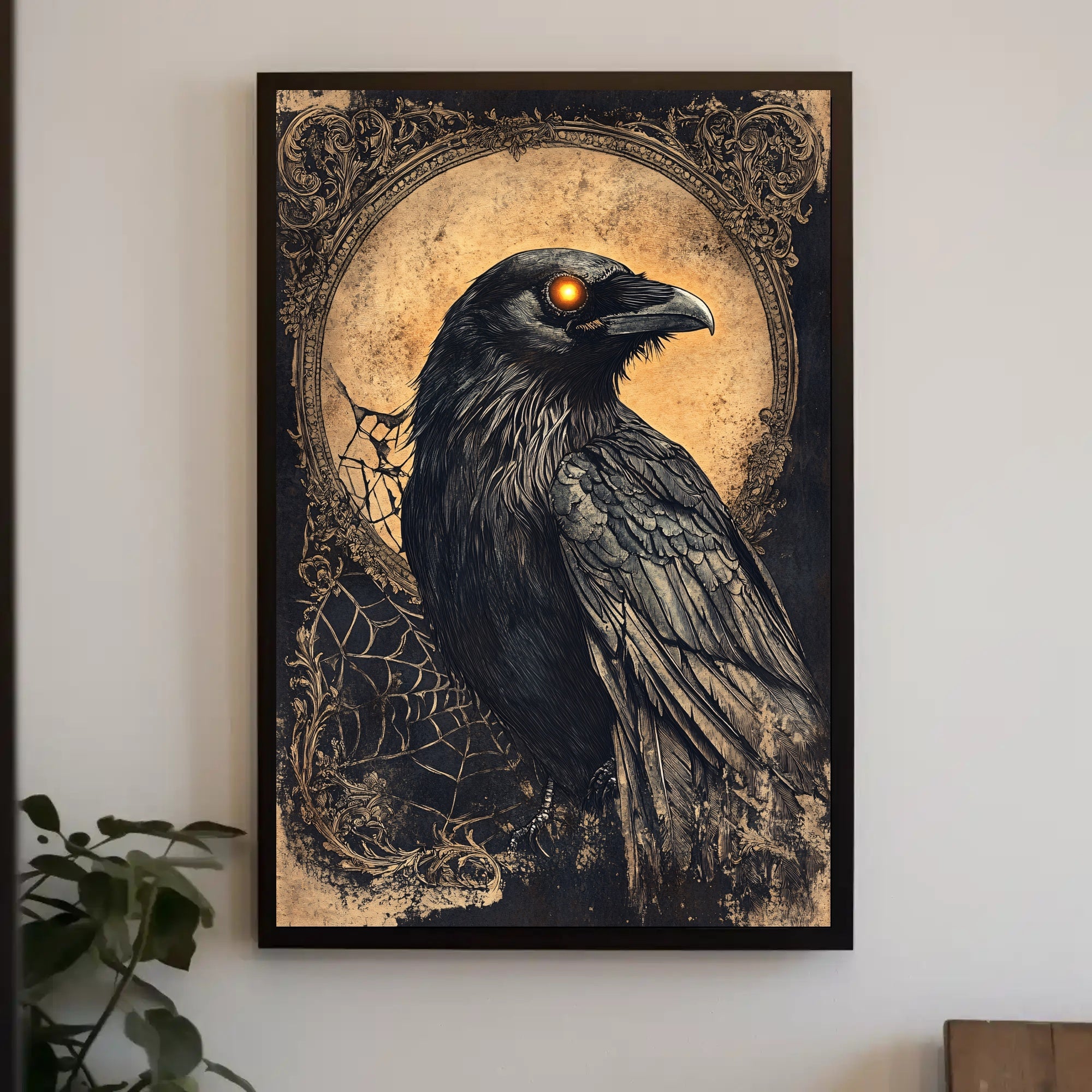 The Enigmatic Raven Poster