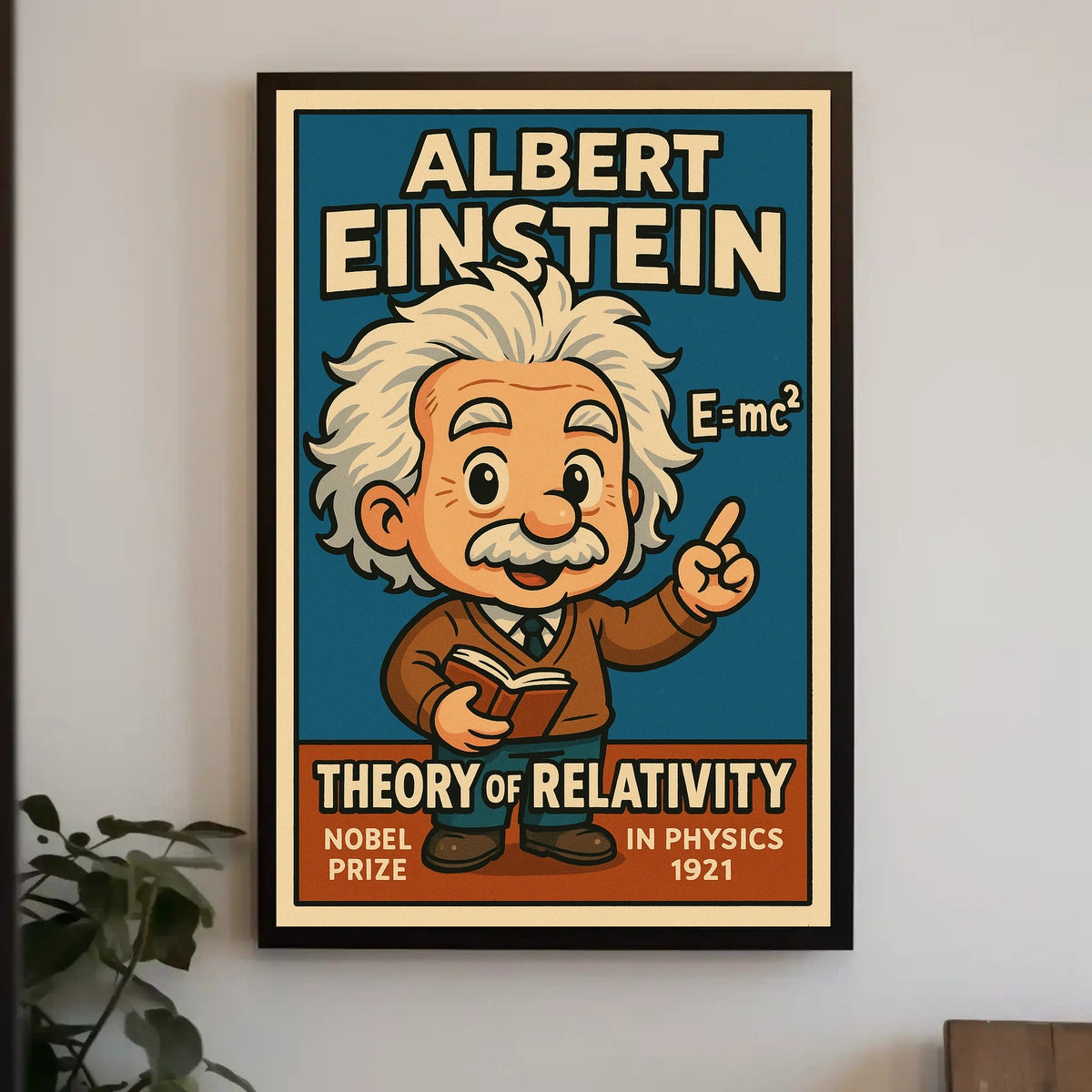 Albert Einstein Theory Of Relativity Poster