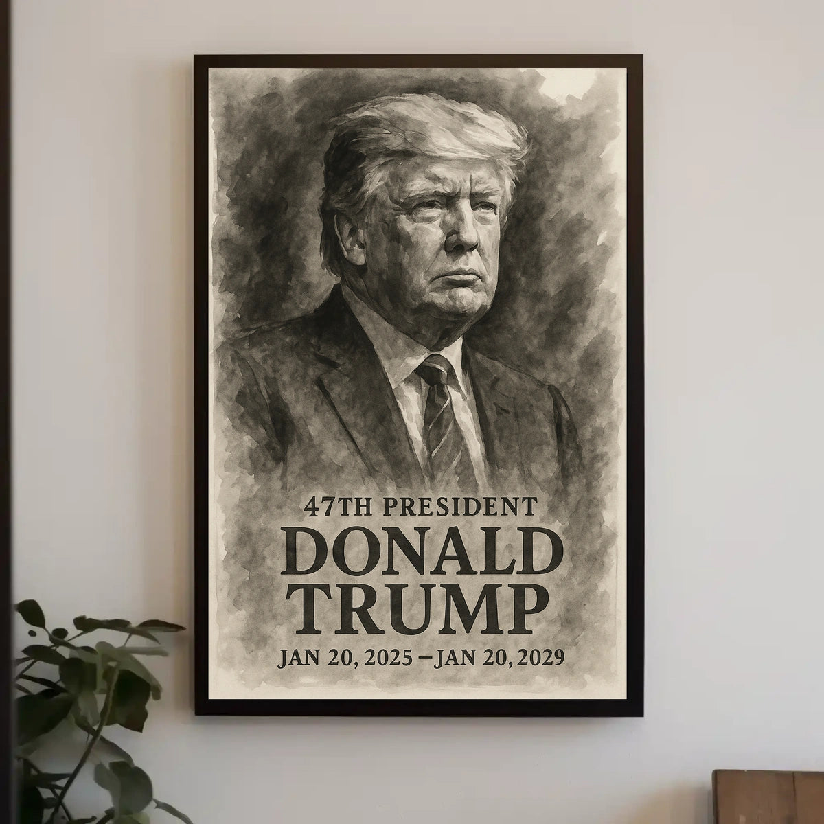 Donald Trump 47th President Poster