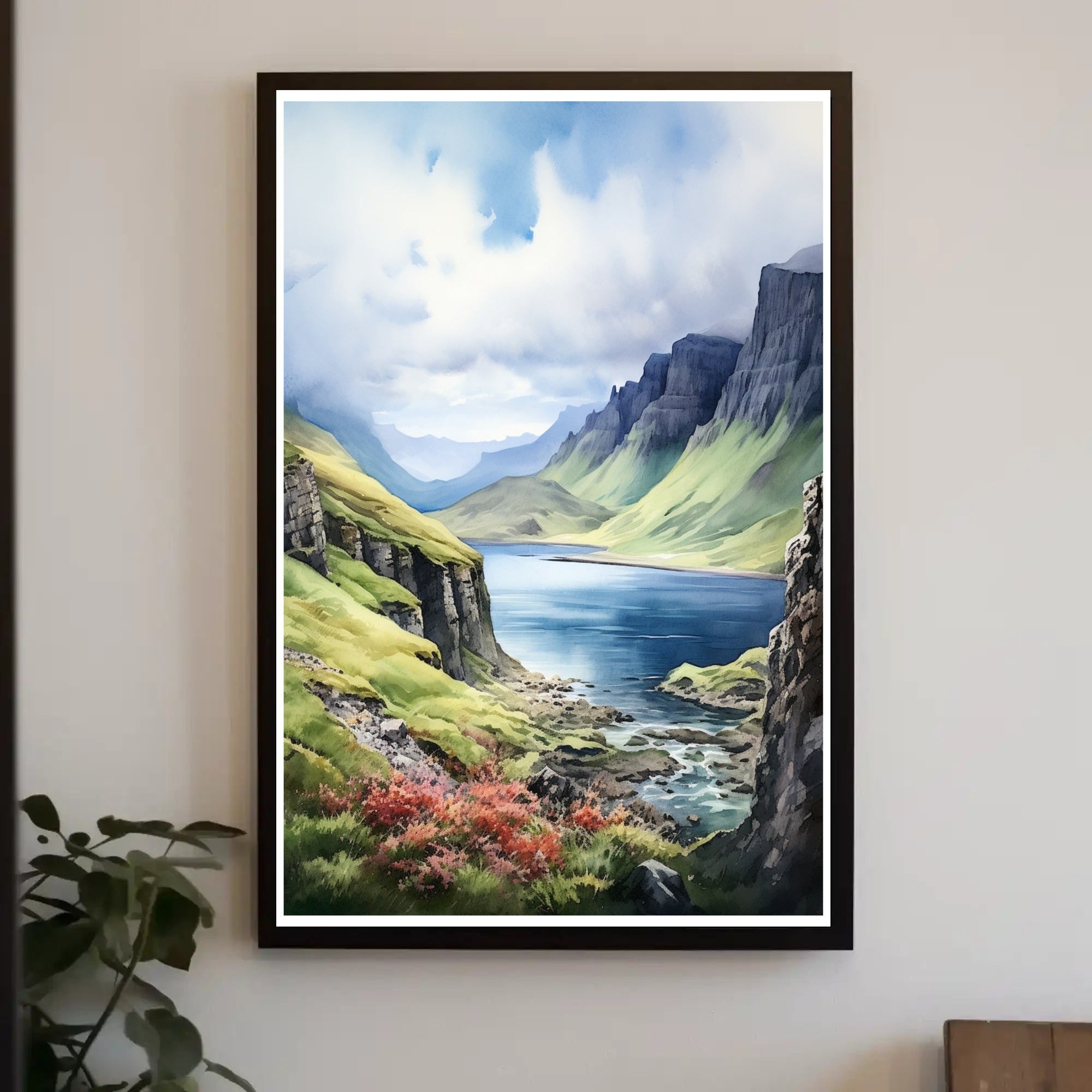 Tranquil Highland Landscape Poster PosterGoat