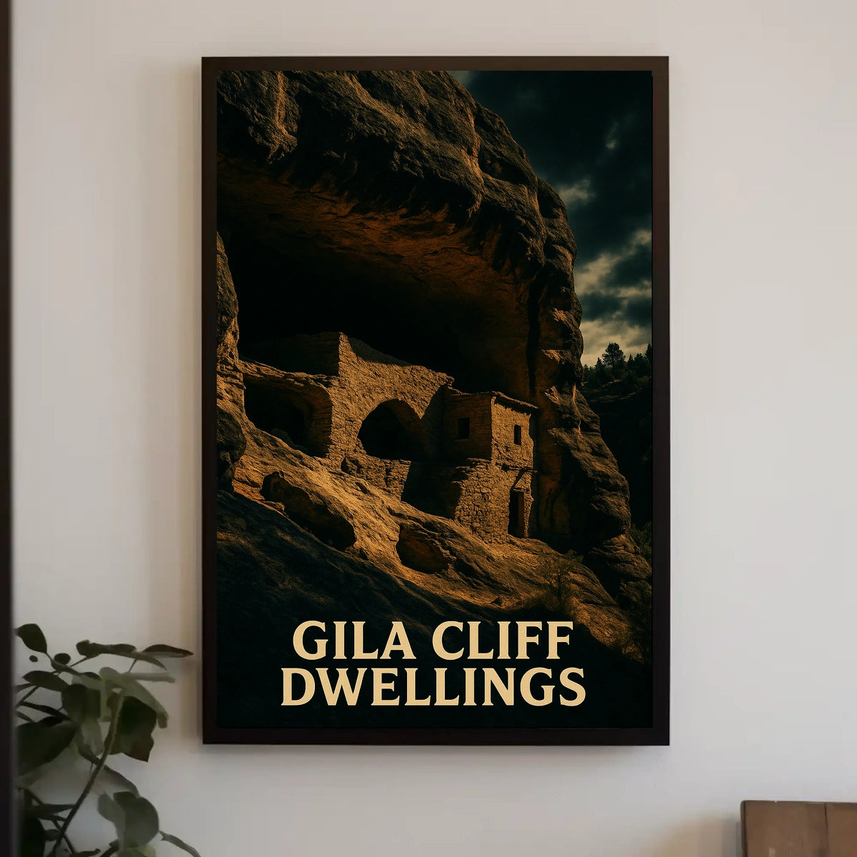 Gila Cliff Dwellings Poster