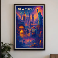 New York City Dreamscape Poster
