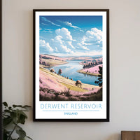 Derwent Reservoir Poster