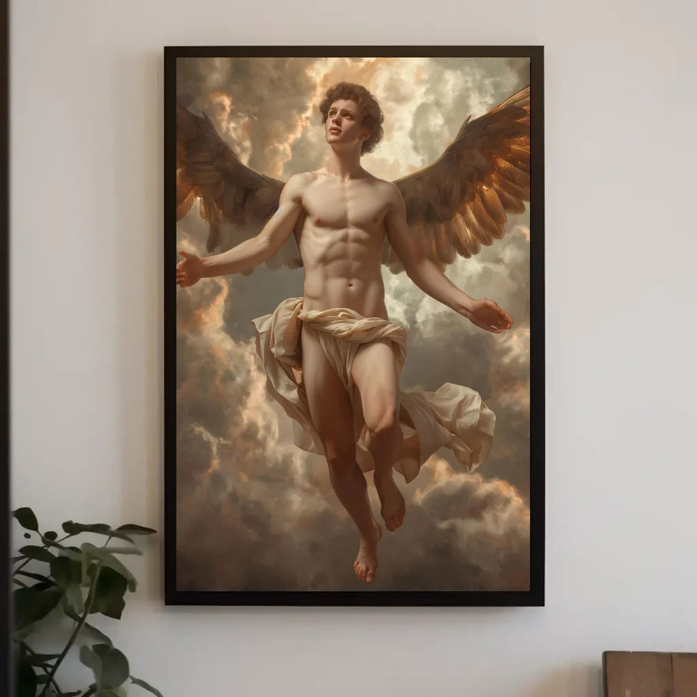 Vintage Coastal City Art Deco Style Poster