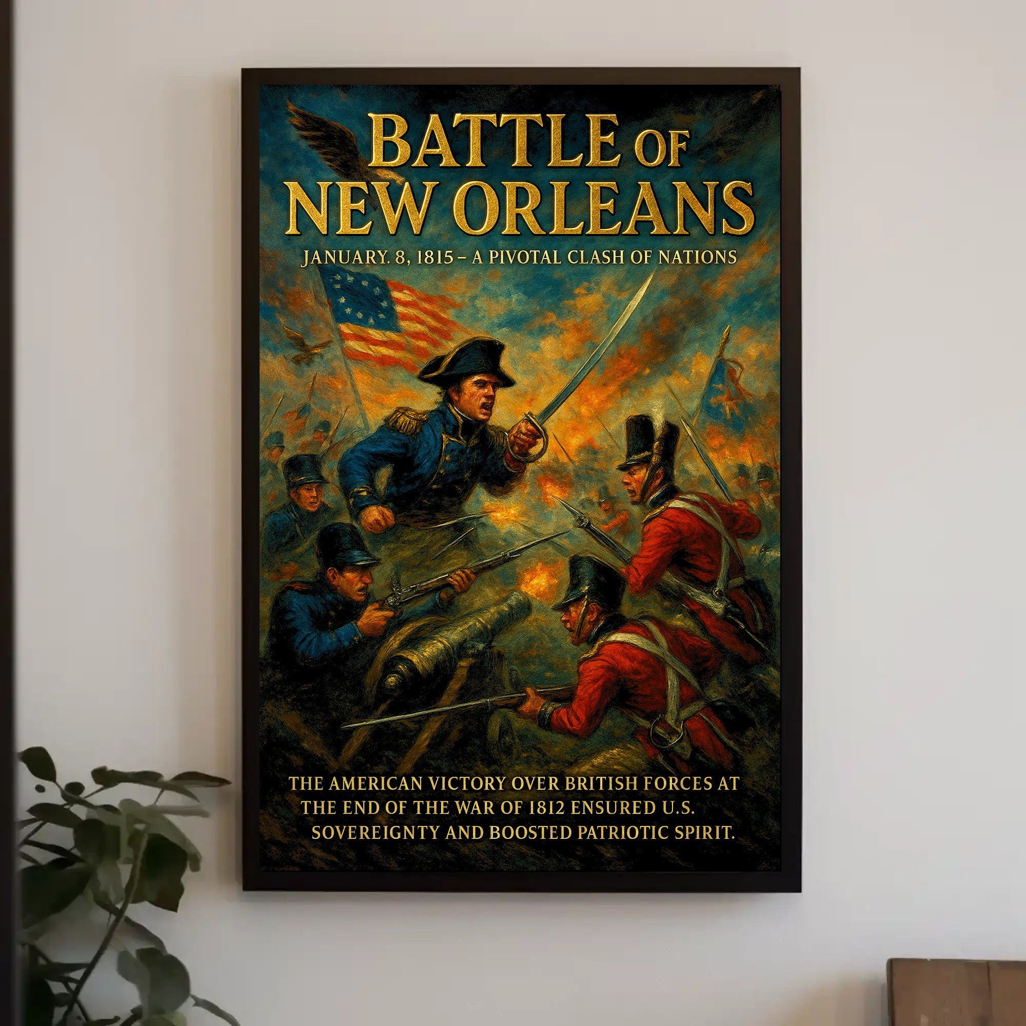 Battle of New Orleans Poster PosterGoat