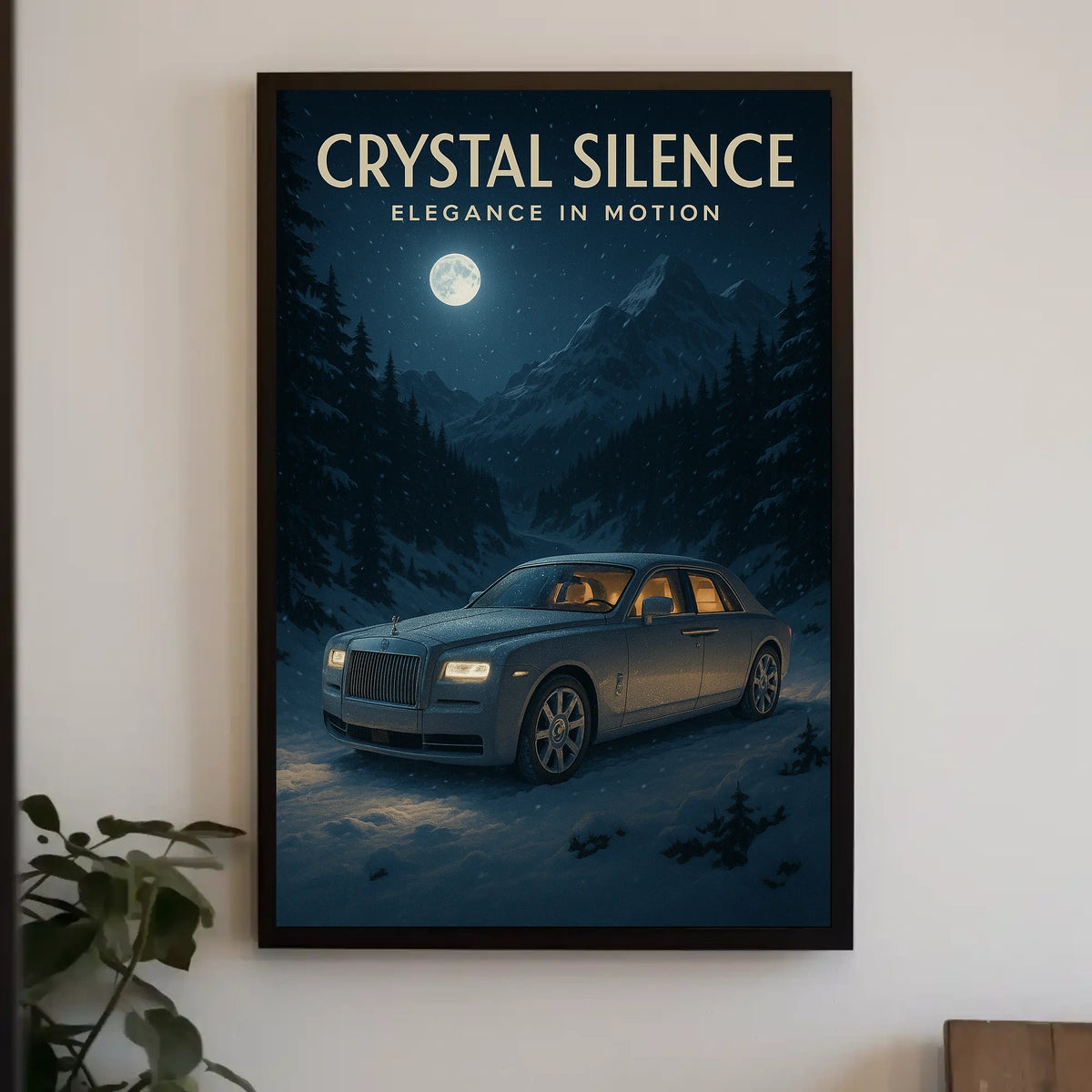 Crystal Silence Elegance in Motion Poster