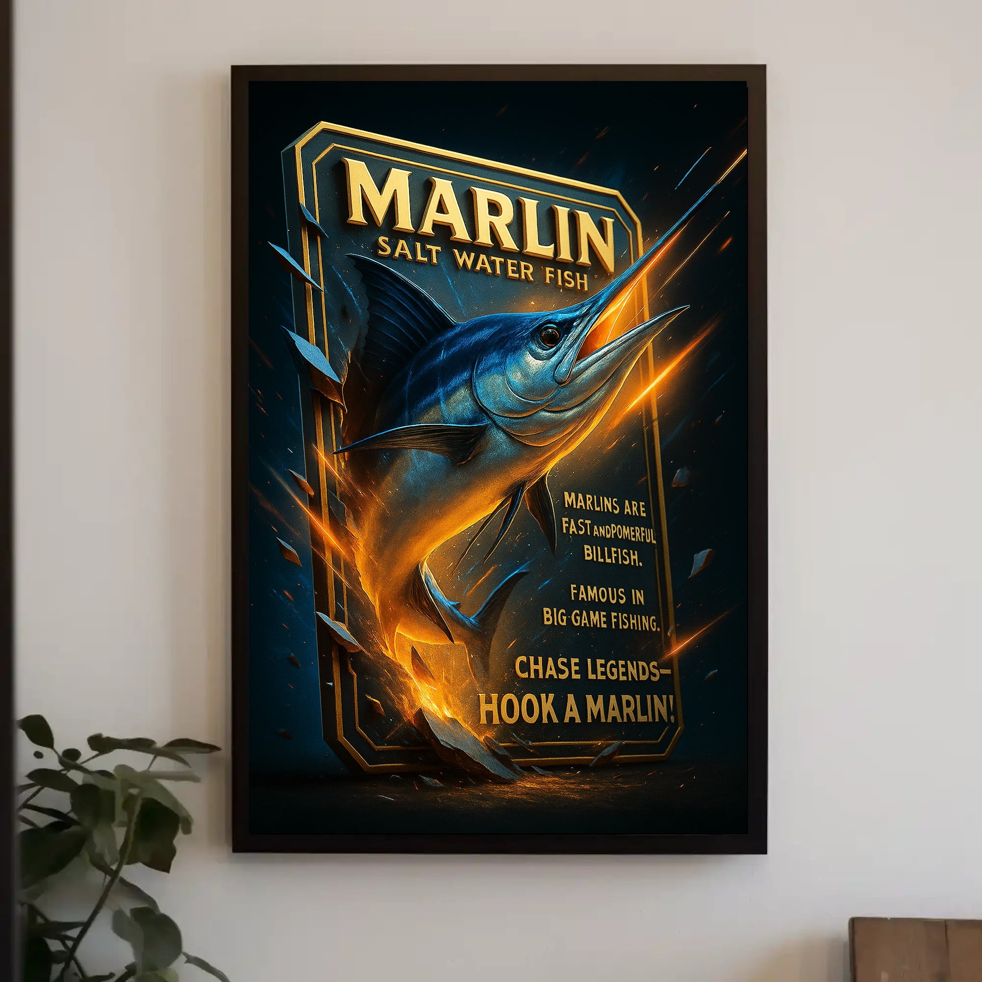 Marlin Chase Legends Poster PosterGoat