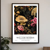 William Morris Cotton Prints Exhibition Poster