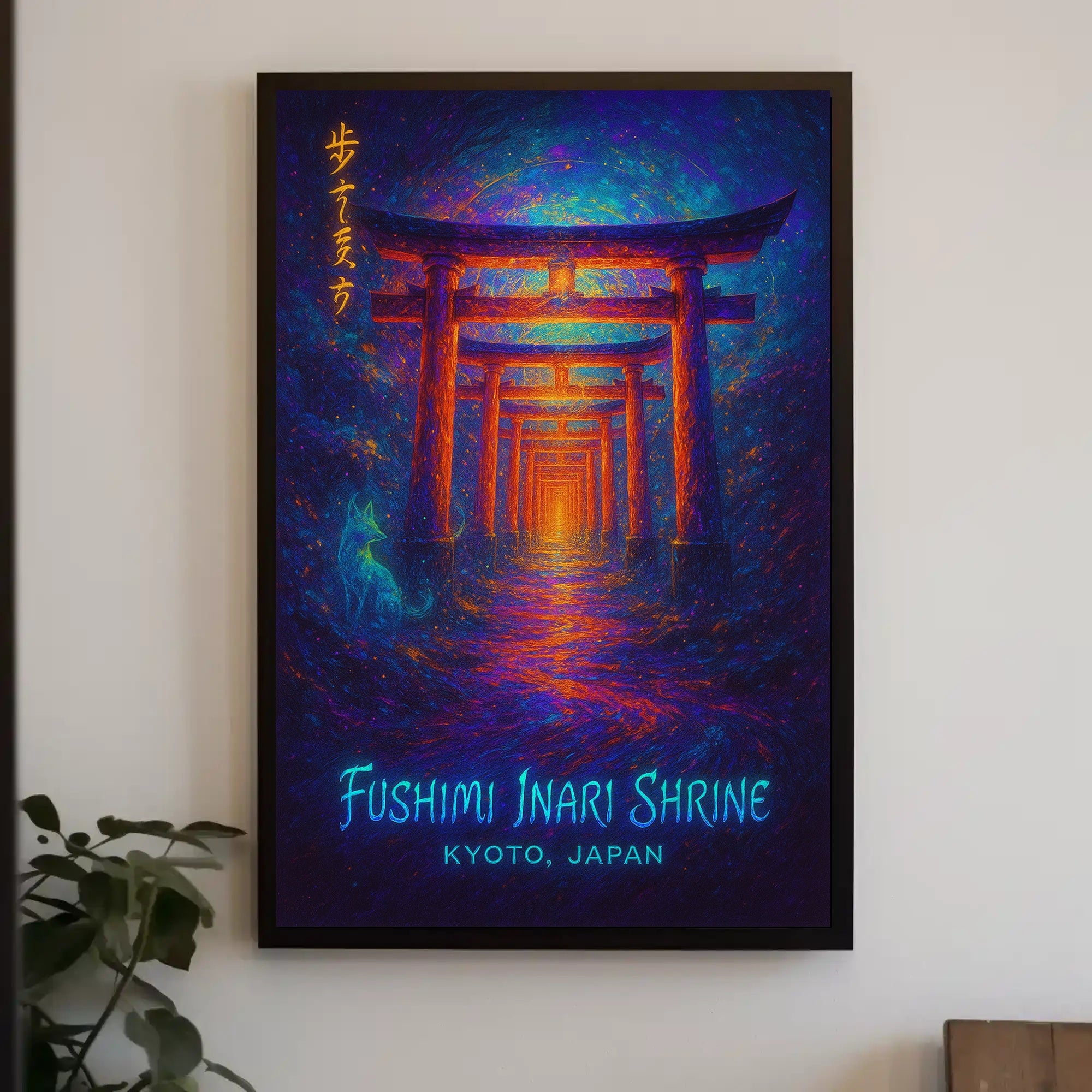 Fushimi Inari Shrine Kyoto Cultural or Heritage Poster