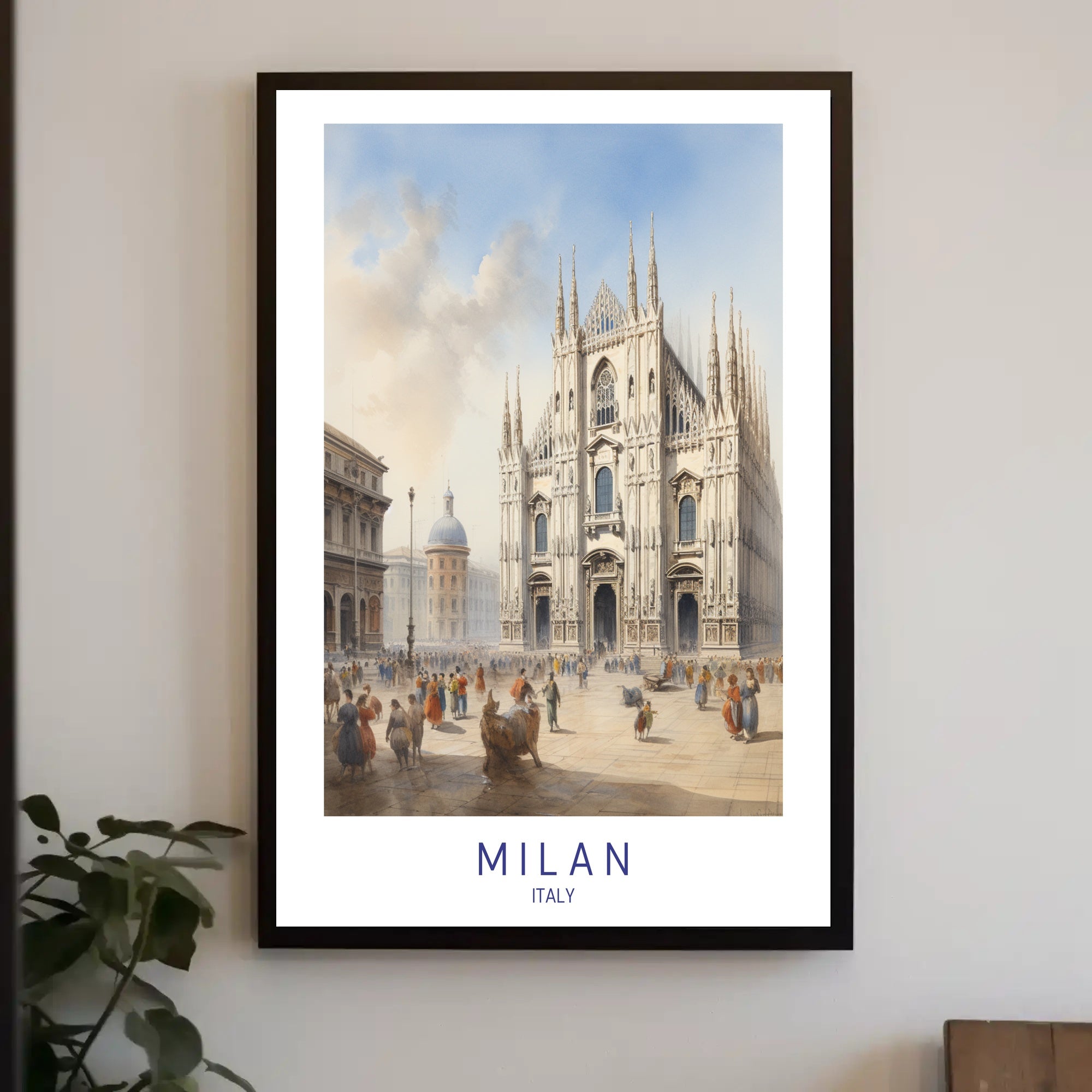 Milan Cathedral Gothic Architecture Cultural Heritage Poster PosterGoat