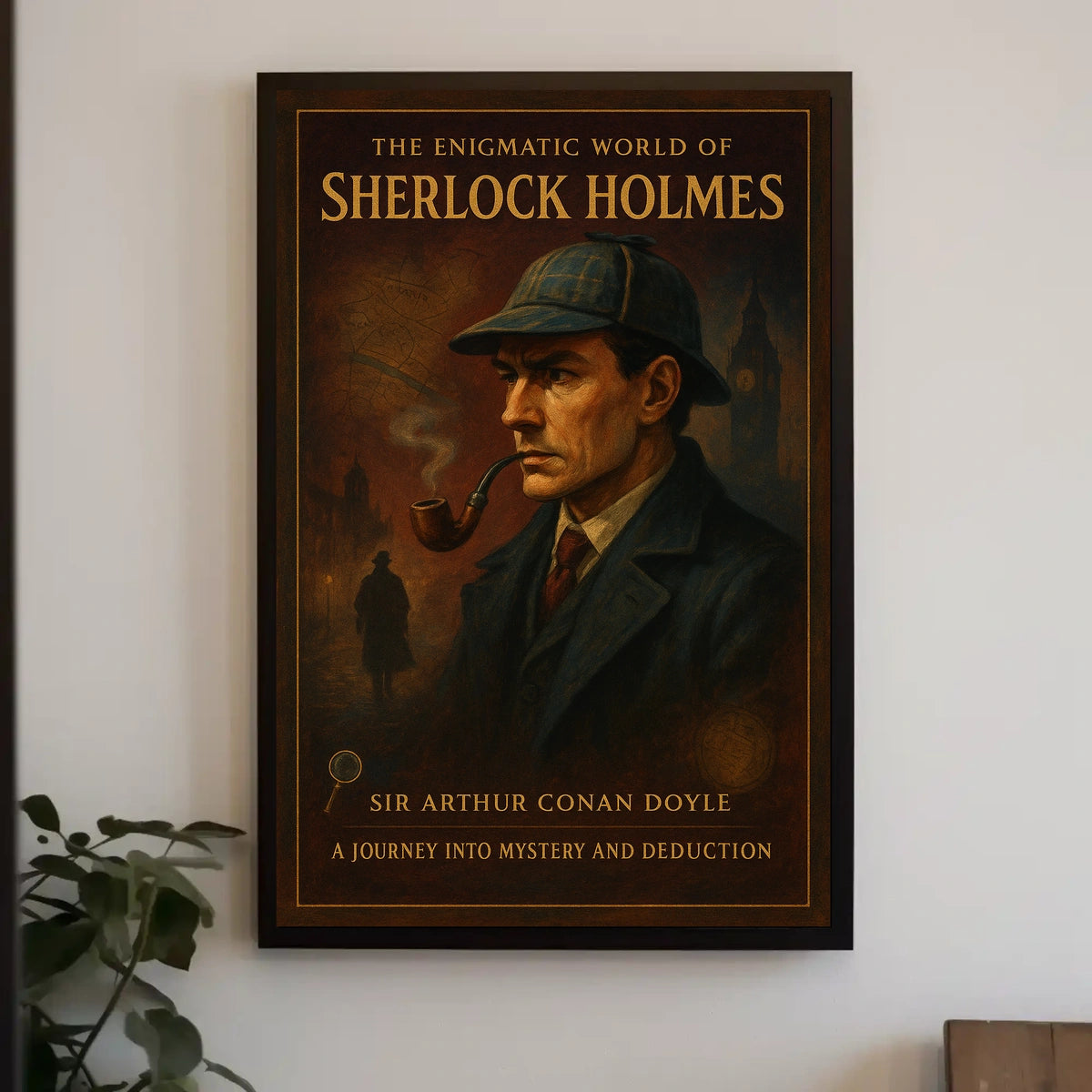 The Enigmatic World of Sherlock Holmes Poster