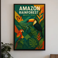 Amazon Rainforest Poster PosterGoat