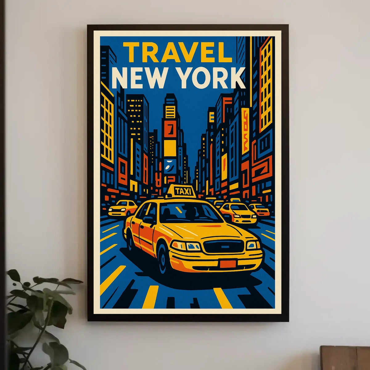 Travel New York Poster