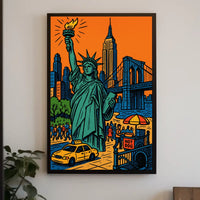New York City Vibes Poster