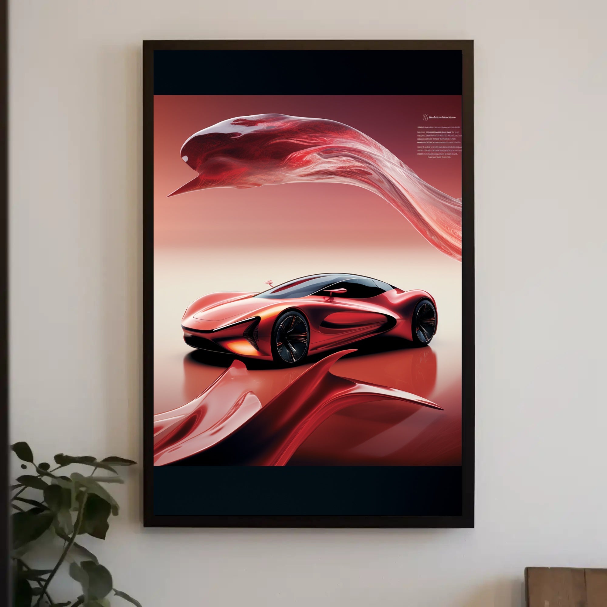 Futuristic Elegance Poster PosterGoat