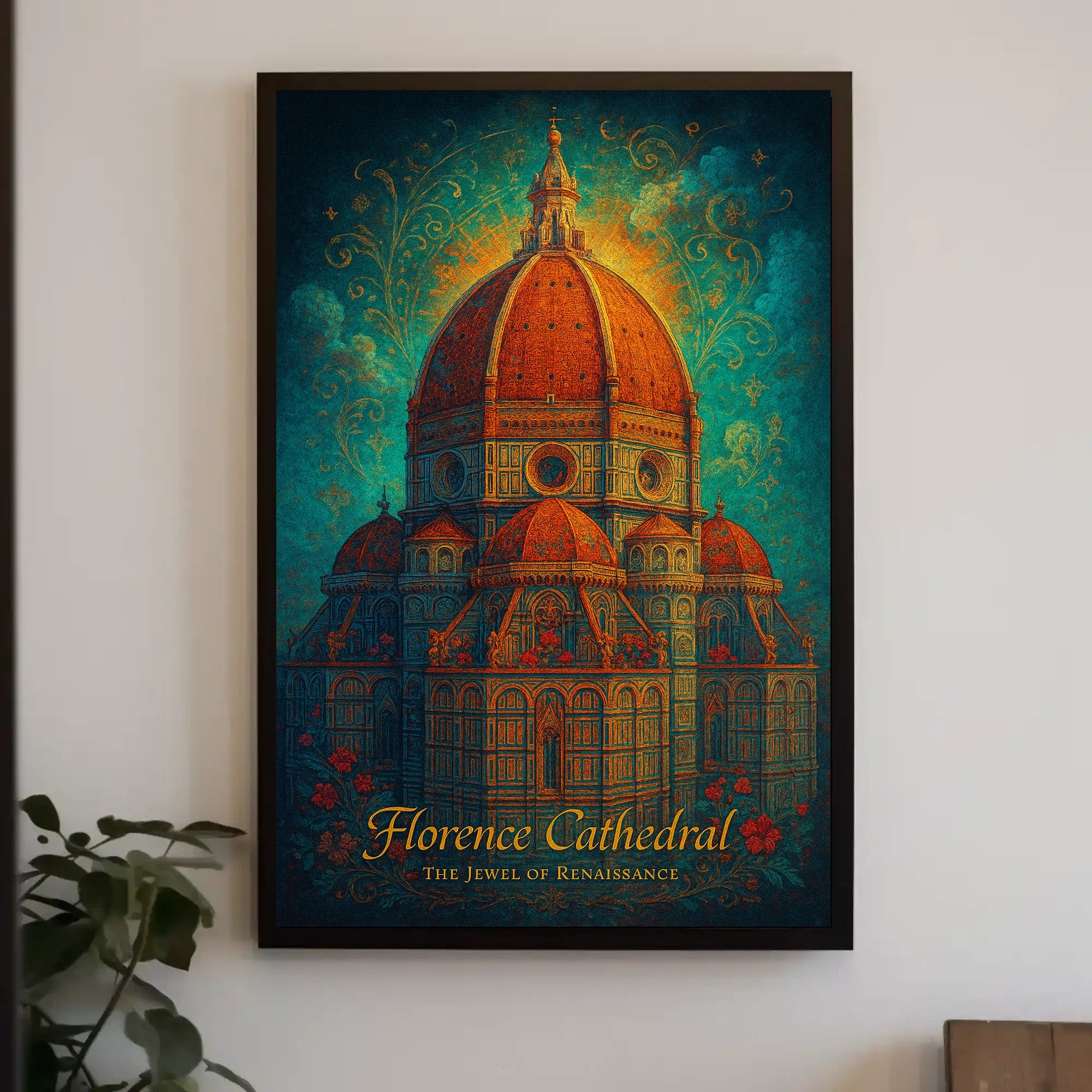 Florence Cathedral Renaissance Art Masterpiece Cultural or Heritage Poster