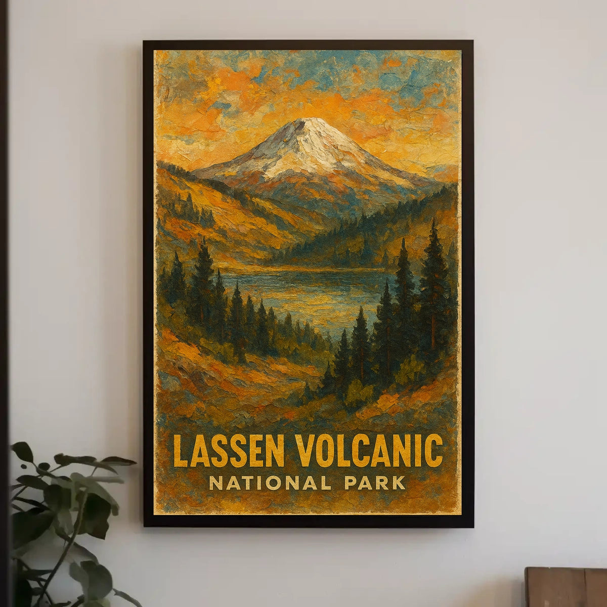 Lassen Volcanic National Park Poster