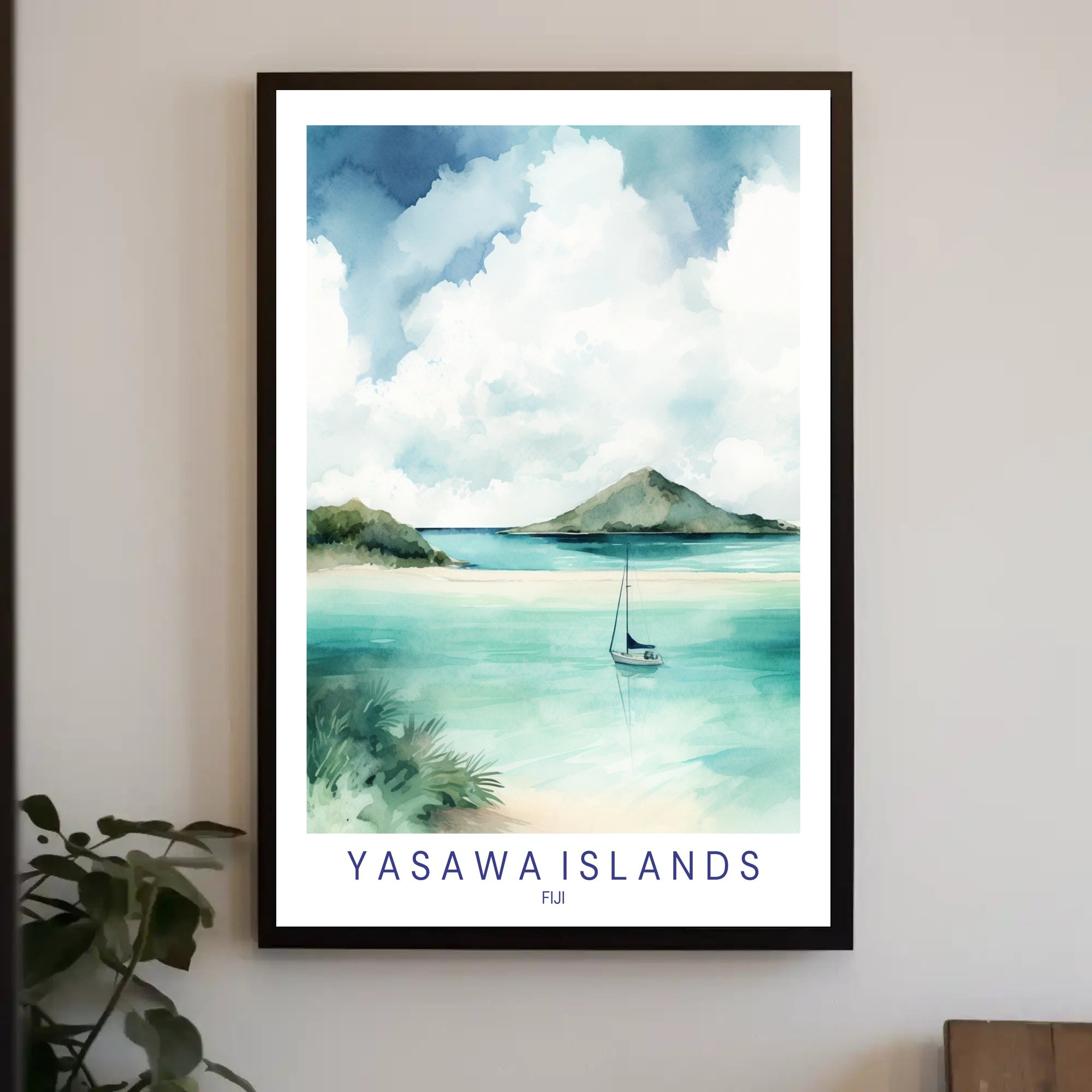Yasawa Islands Paradise Poster PosterGoat