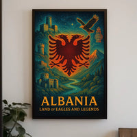 Albania Land of Eagles and Legends Poster