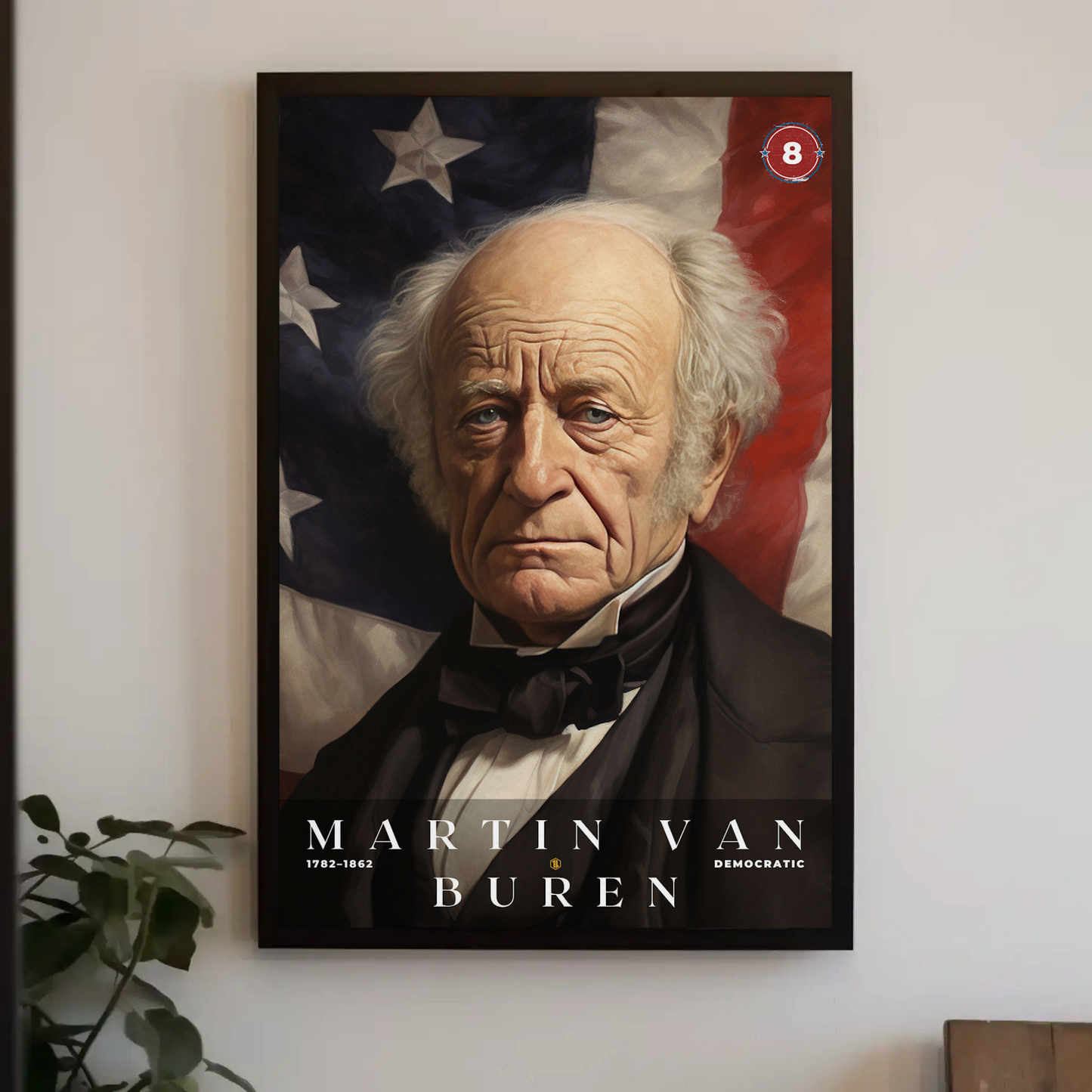 Martin Van Buren 8th President Of The United States Portrait
