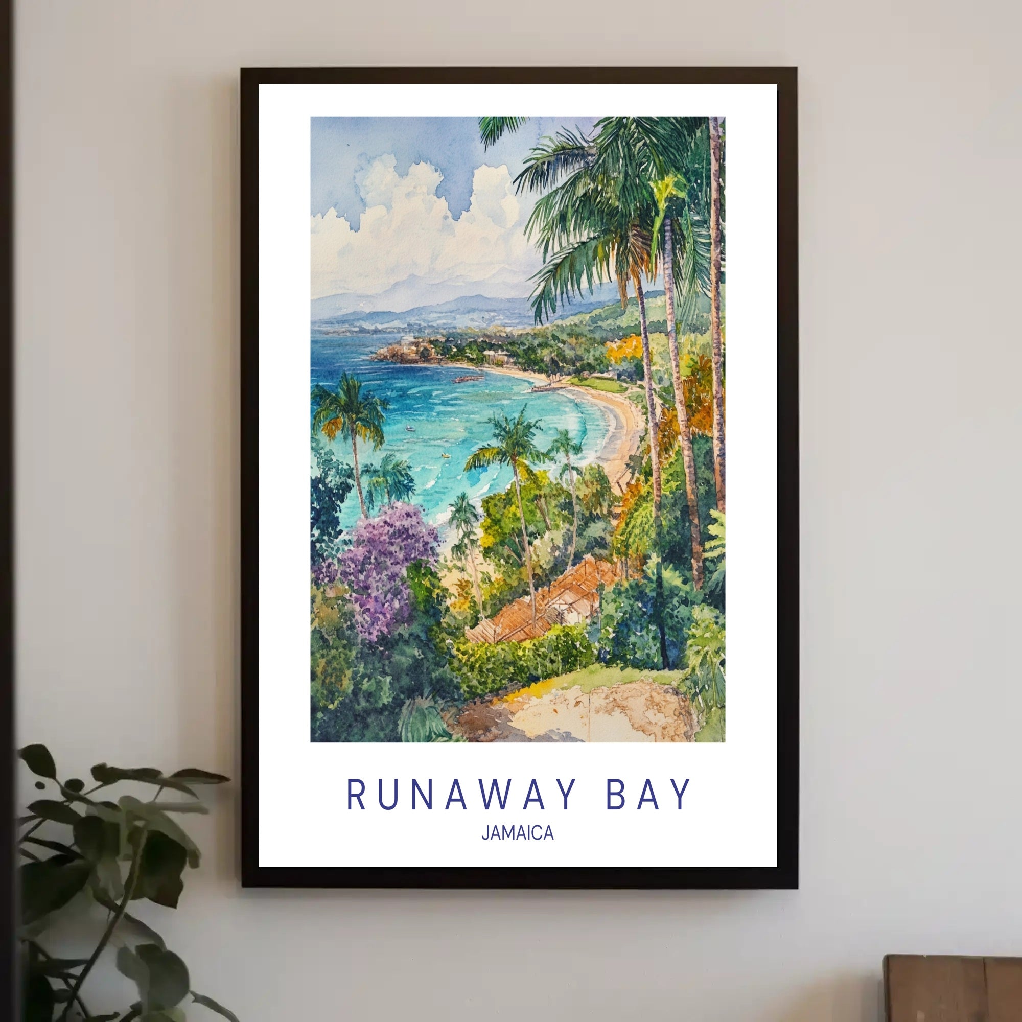 Runaway Bay Paradise Poster PosterGoat