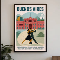 Discover Buenos Aires Poster