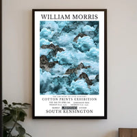 William Morris Cotton Prints Exhibition Poster