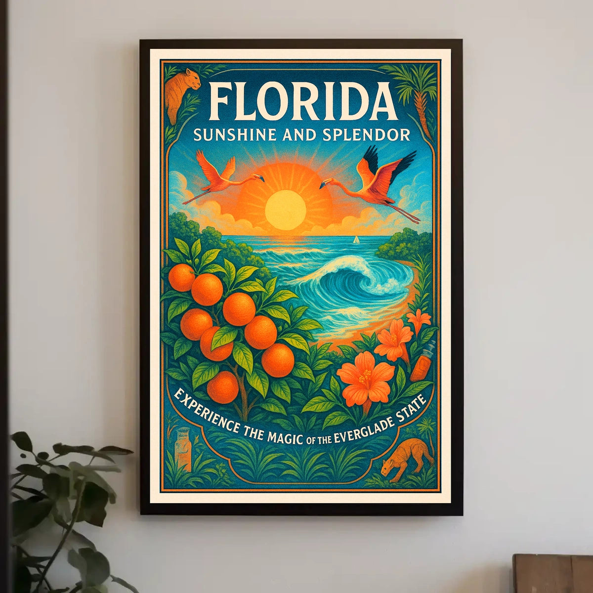 Florida Sunshine and Splendor Poster