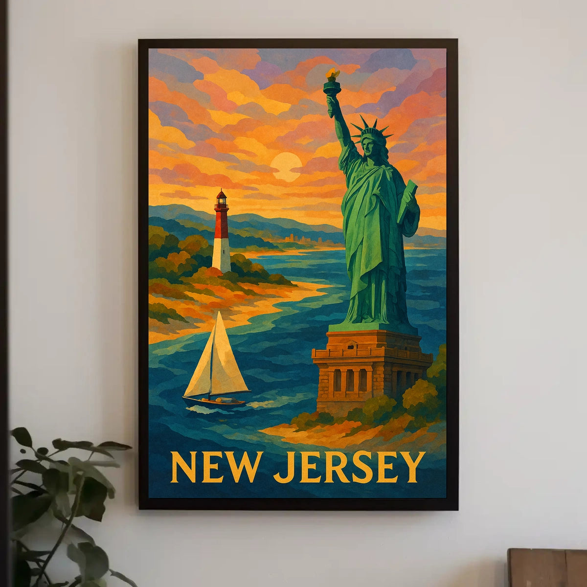 New Jersey Scenic Poster