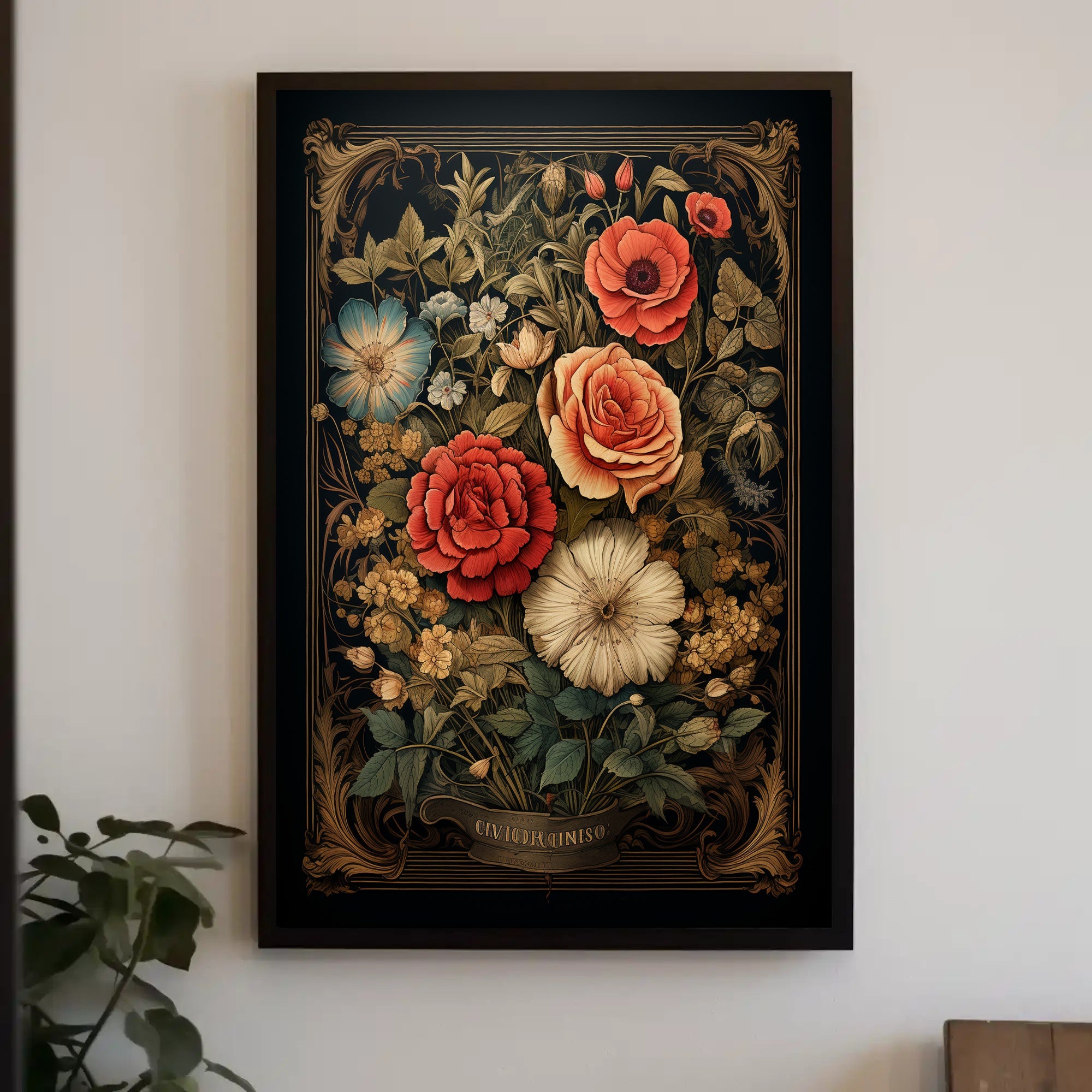Floral Elegance Poster