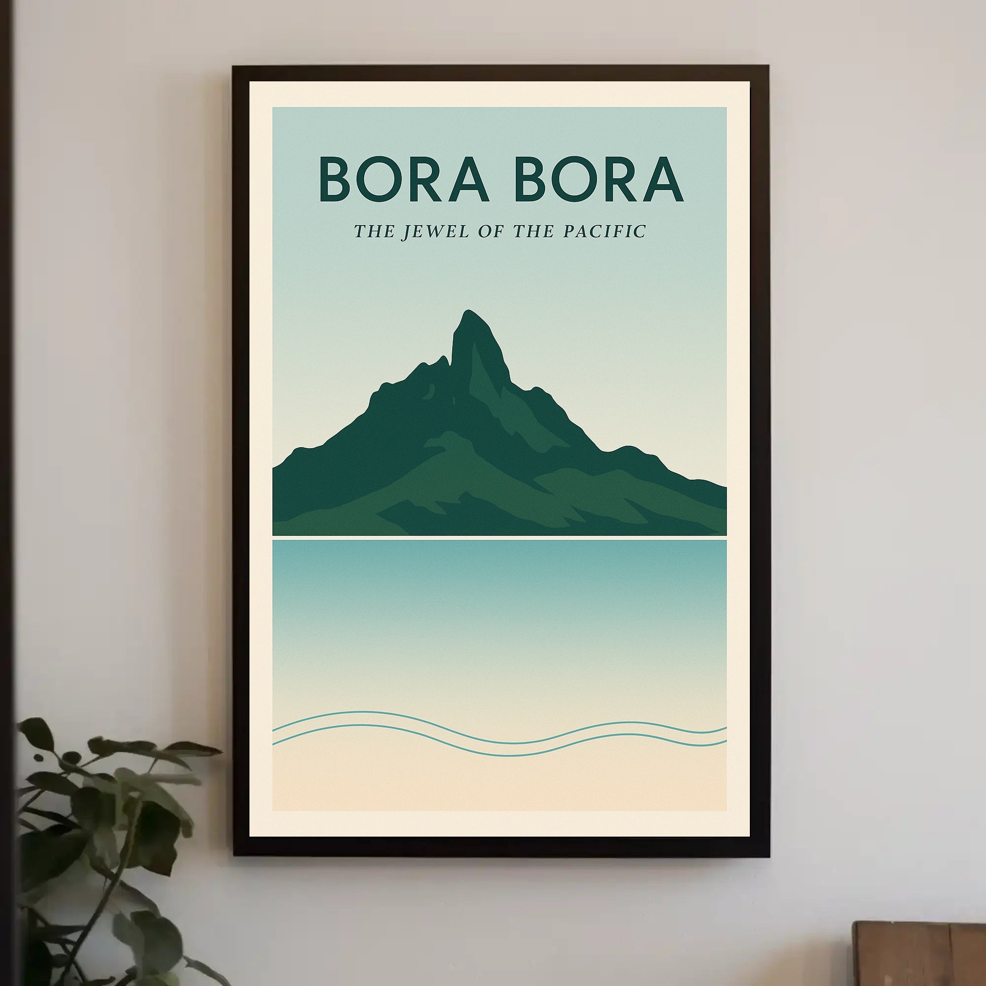 Bora Bora Vintage Travel Poster Masterpiece PosterGoat