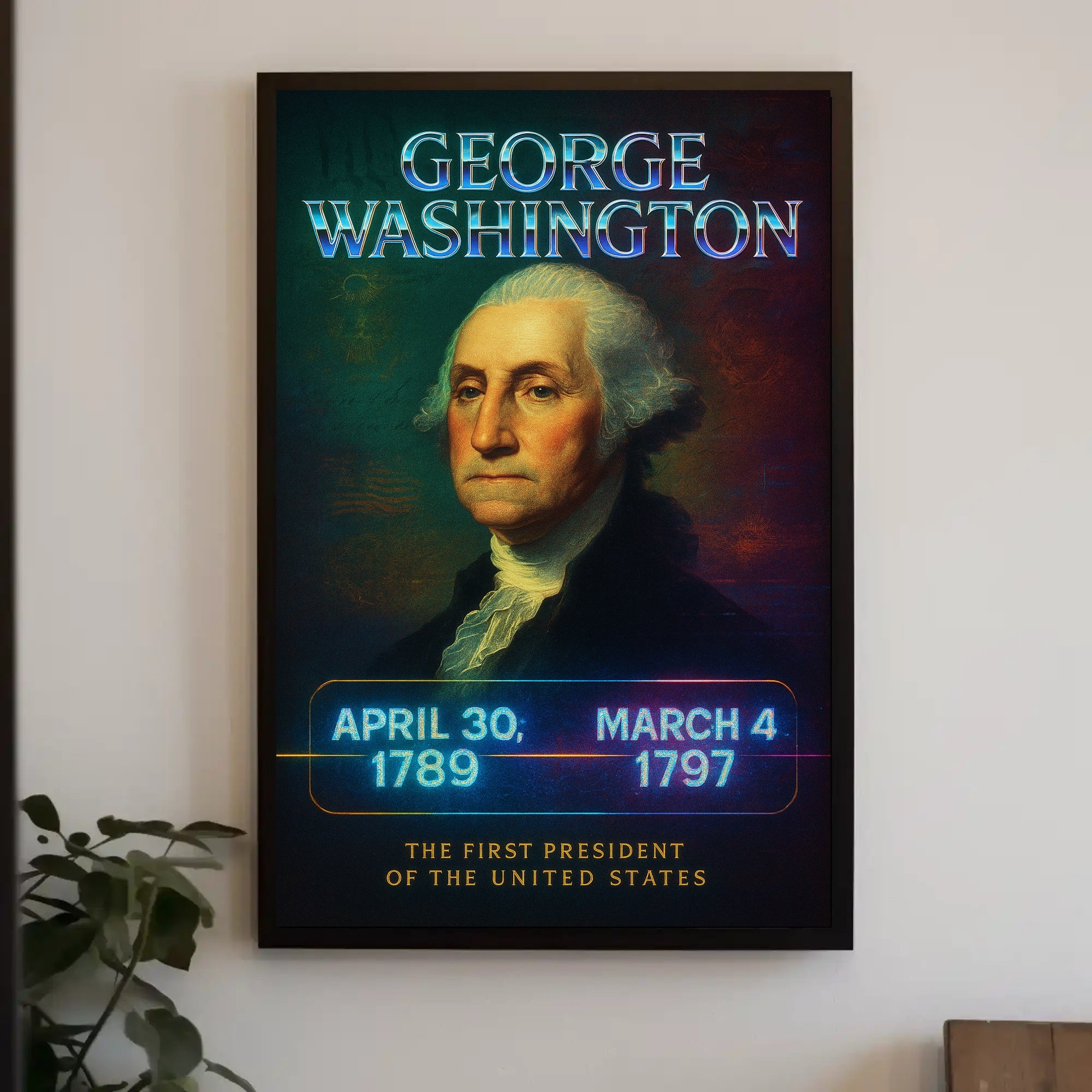 George Washington 1st President Poster PosterGoat