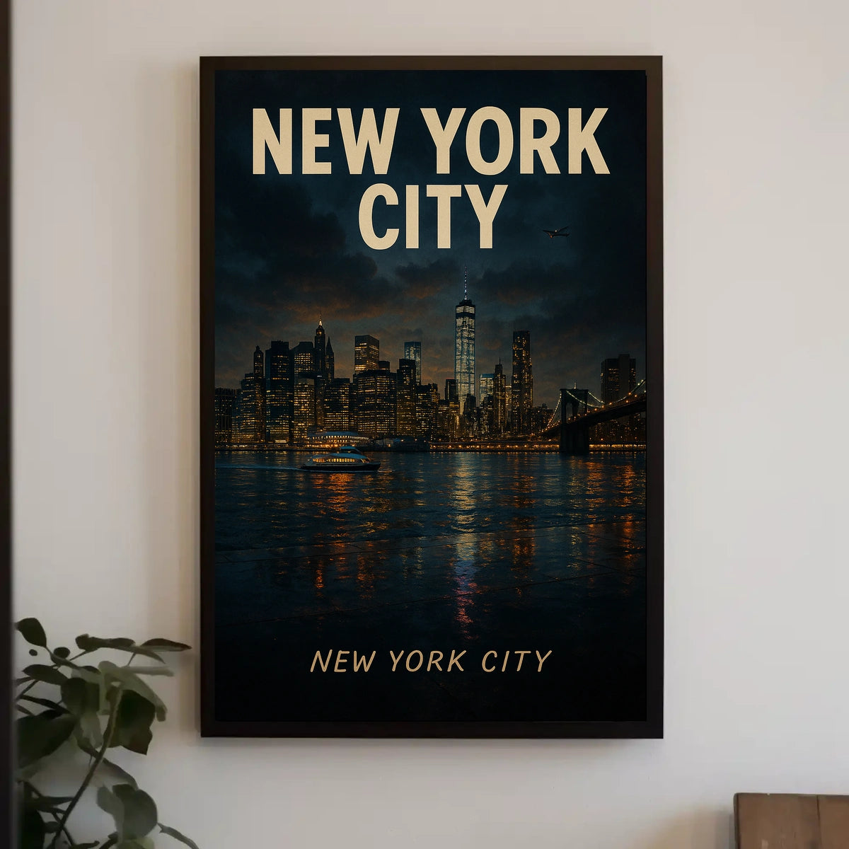 New York City Skyline Poster