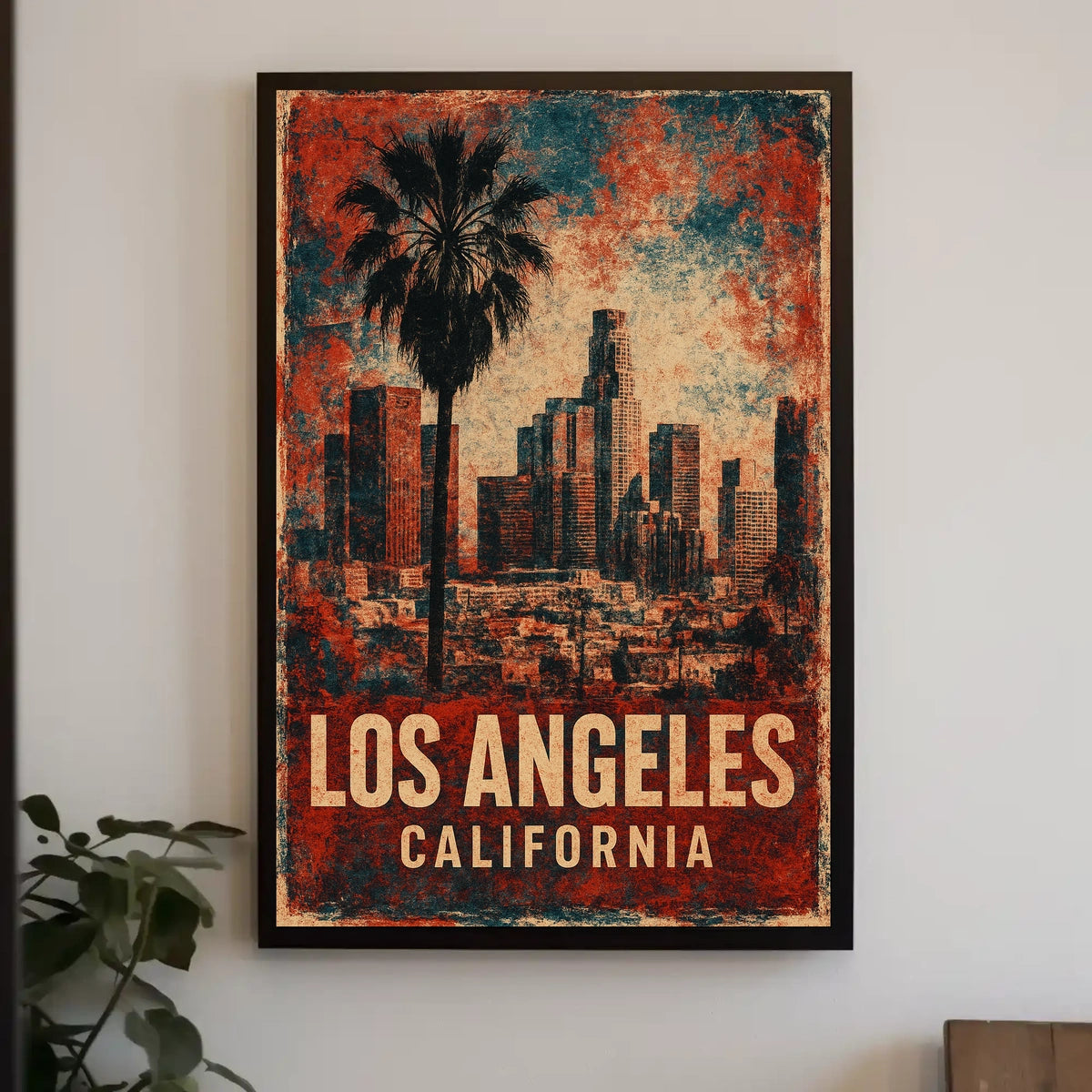 Los Angeles Skyline Poster