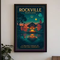 Rockville: A Twilight Canvas Poster