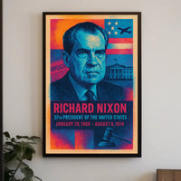 Richard Nixon 37th President Poster