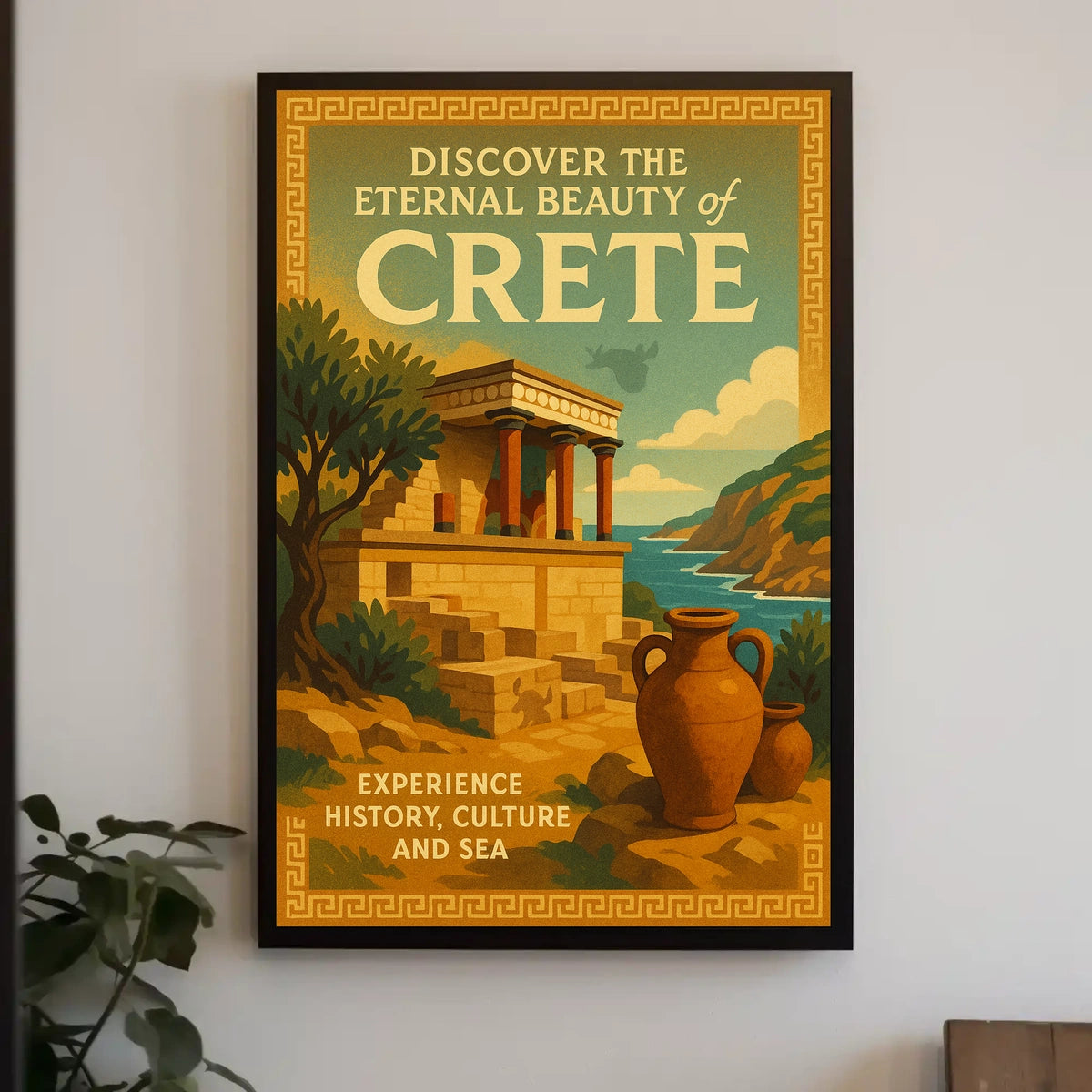 Discover The Eternal Beauty Of Crete Poster