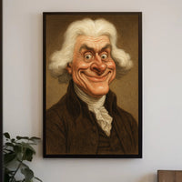Thomas Jefferson Caricature Poster PosterGoat