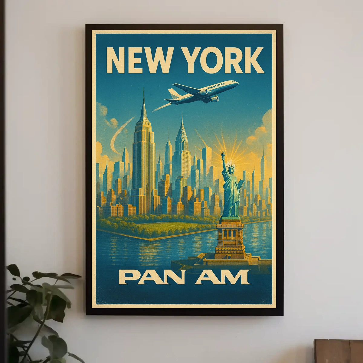 New York Pan Am Poster