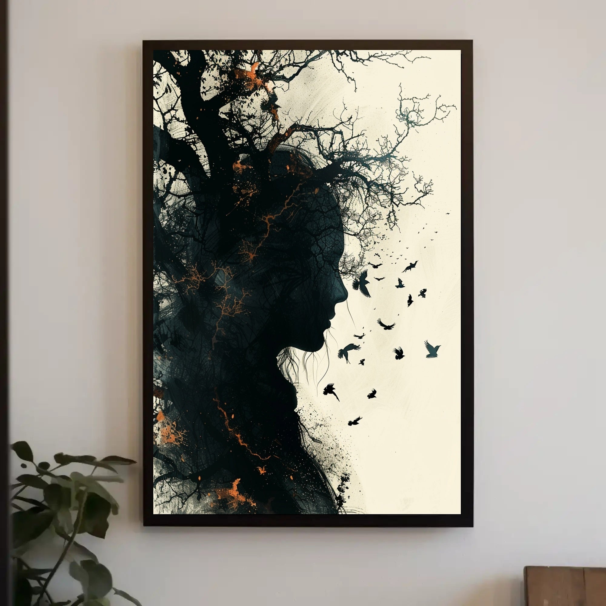 Nature's Silhouette Poster PosterGoat