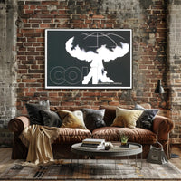 Nuclear Warning Poster