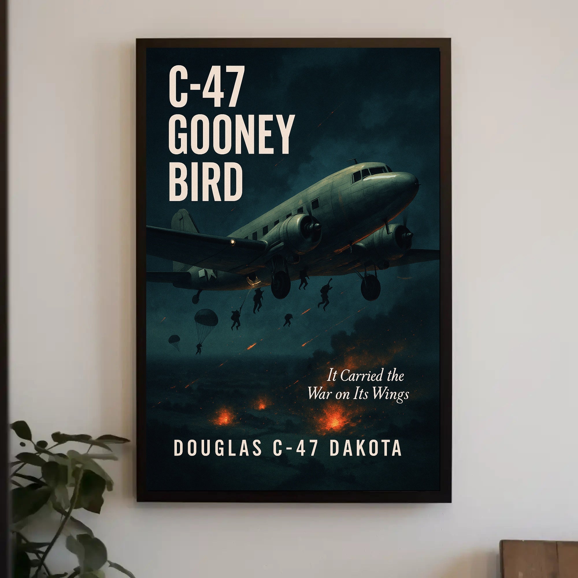 C-47 Gooney Bird Poster PosterGoat